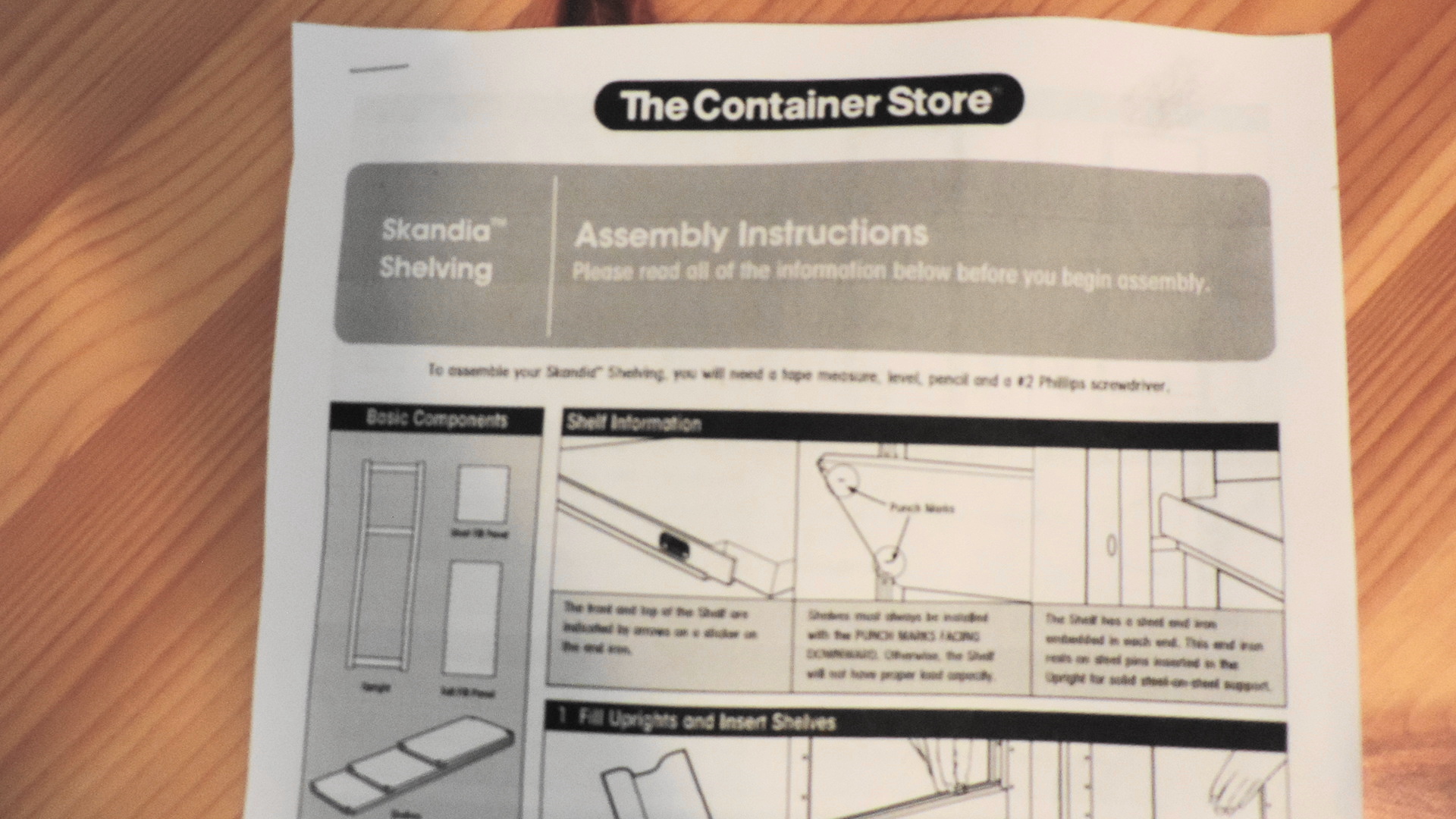 Skandia Desk and Shelving System with Chair