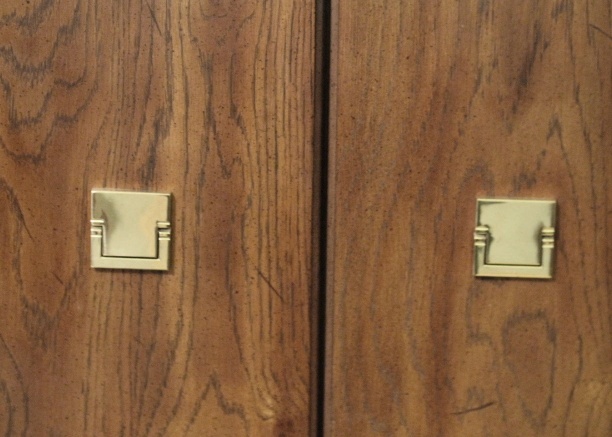 Thomasville "Mystique" Queen Pier Cabinets and Bridge