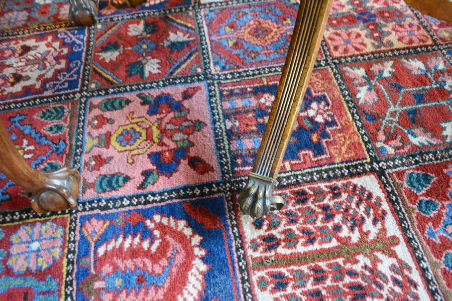 Arthur Brett & Sons, Ltd. Dining Table and Ten Chairs