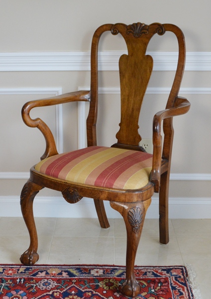 Arthur Brett & Sons, Ltd. Dining Table and Ten Chairs