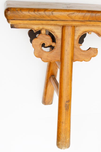 Carved Chinese Gate Bench