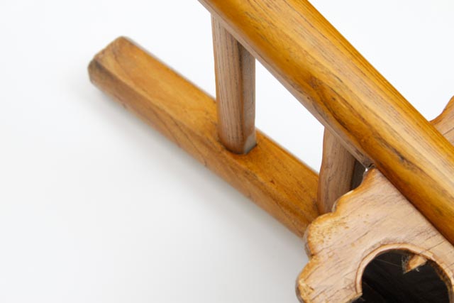 Carved Chinese Gate Bench