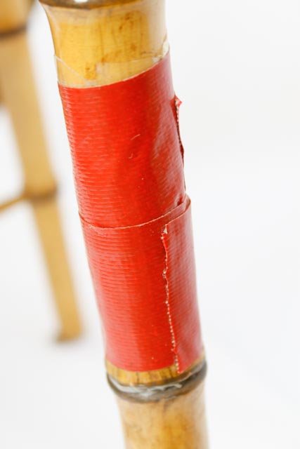 Pair of Baker Faux Bamboo Chairs