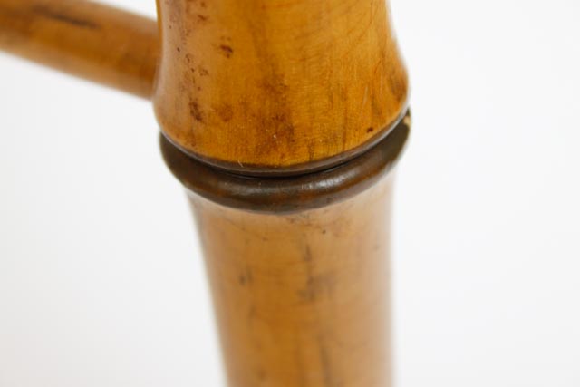 Pair of Baker Faux Bamboo Chairs