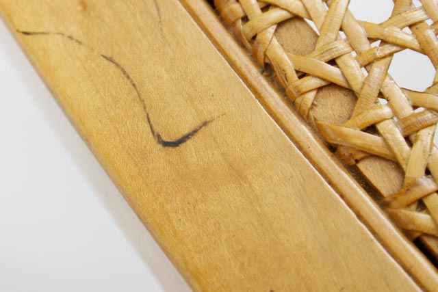 Pair of Baker Faux Bamboo Chairs