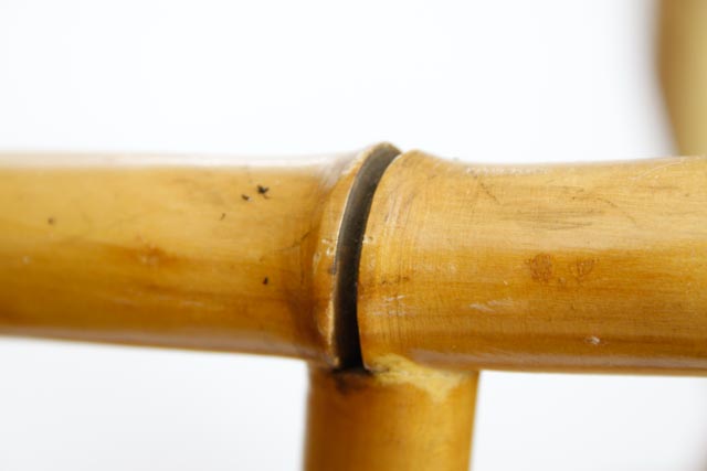 Pair of Baker Faux Bamboo Chairs