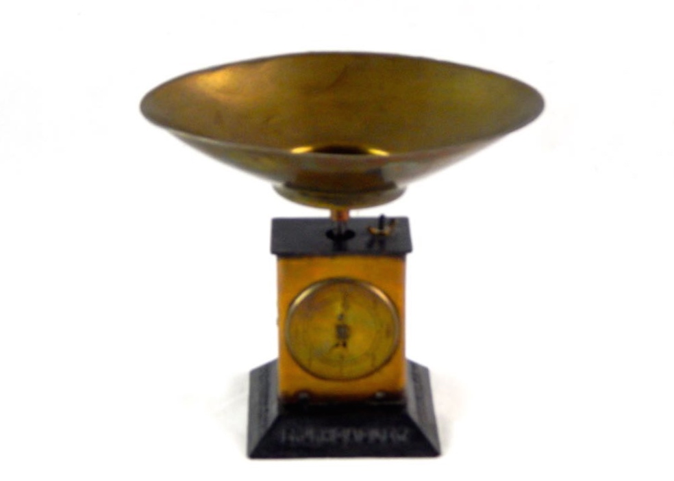 Antique Brass and Cast Iron E..J. Hoadley Candy Scale
