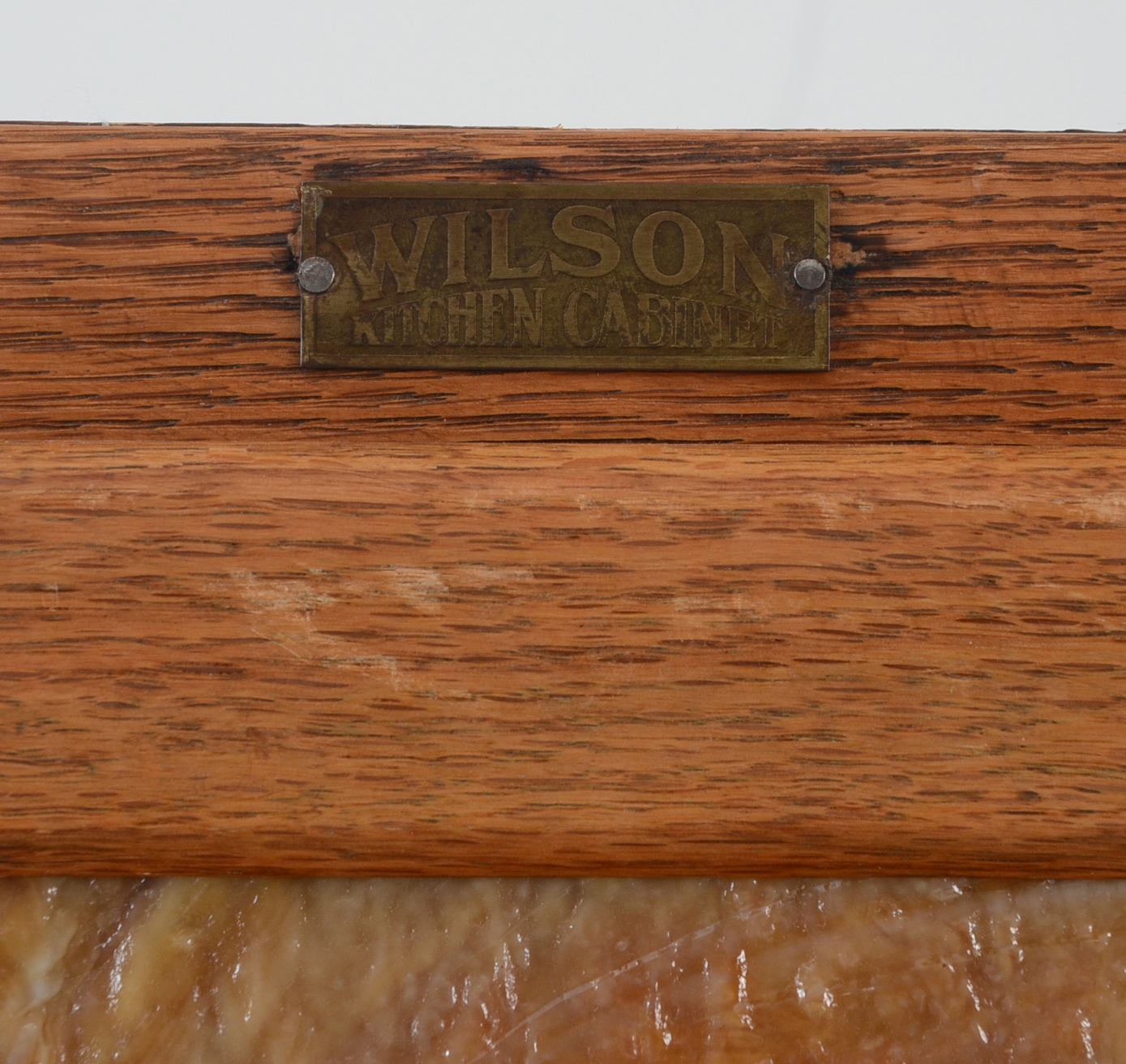 Oak Hoosier Cabinet by Wilson Kitchen Cabinets