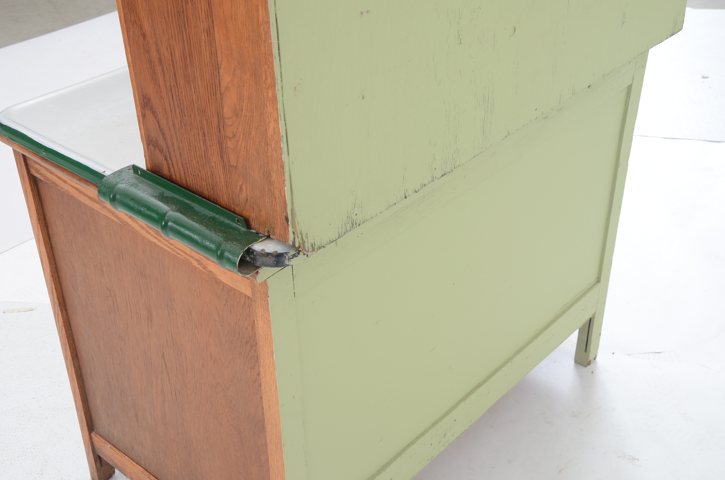 Oak Hoosier Cabinet by Wilson Kitchen Cabinets