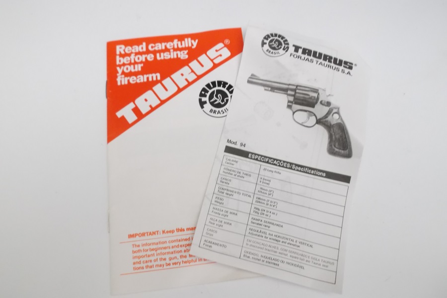 Taurus .22 Nine Shot Magnum Revolver