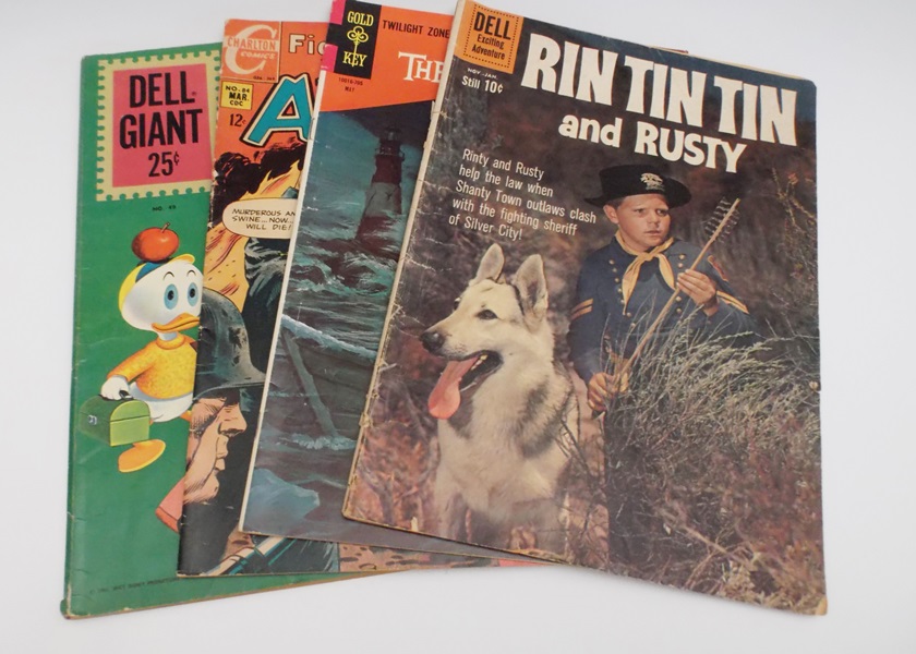 Assortment of Four Vintage Comics