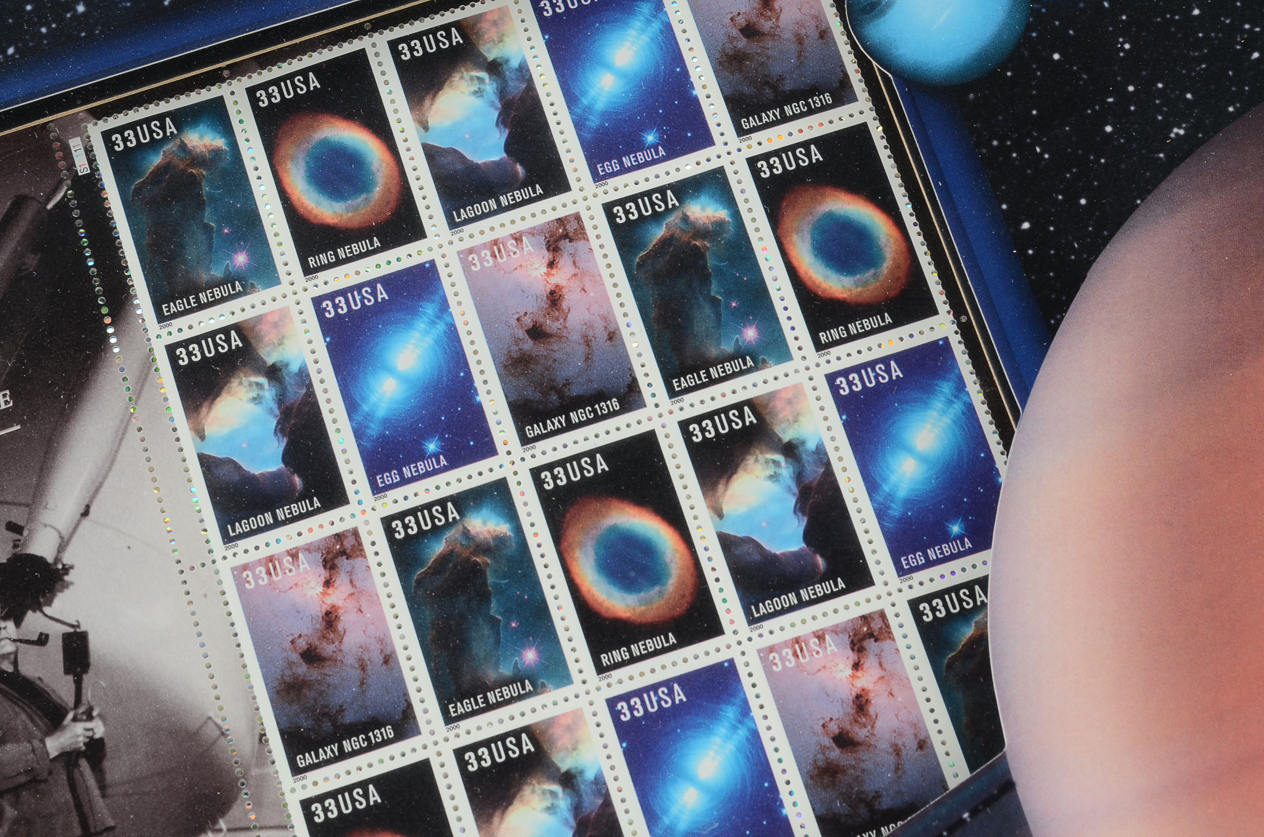 Edwin Hubble Collectors Stamps