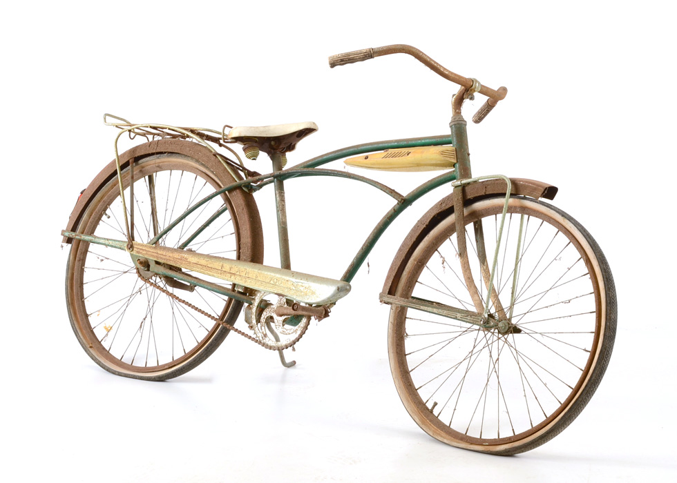 Vintage Fixed-Gear Bicycle