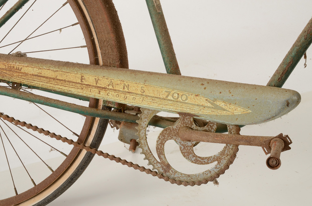 Vintage Fixed-Gear Bicycle