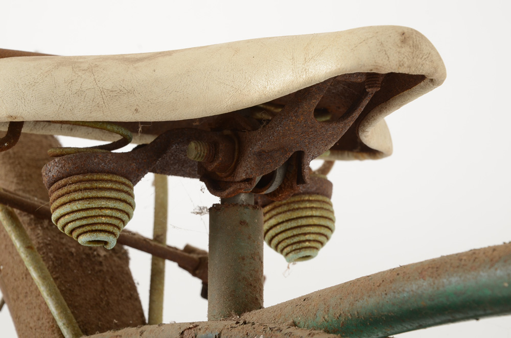 Vintage Fixed-Gear Bicycle