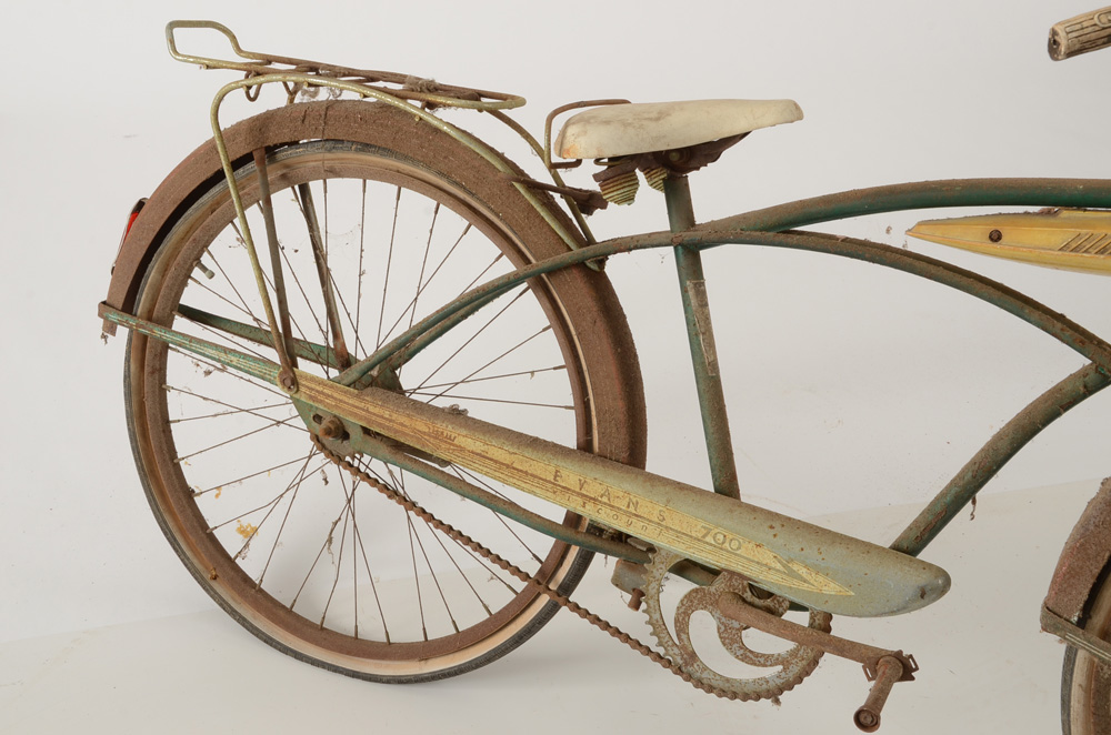 Vintage Fixed-Gear Bicycle