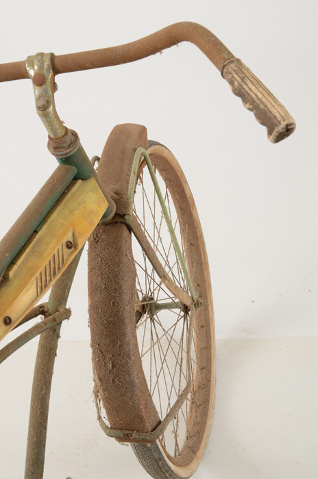 Vintage Fixed-Gear Bicycle
