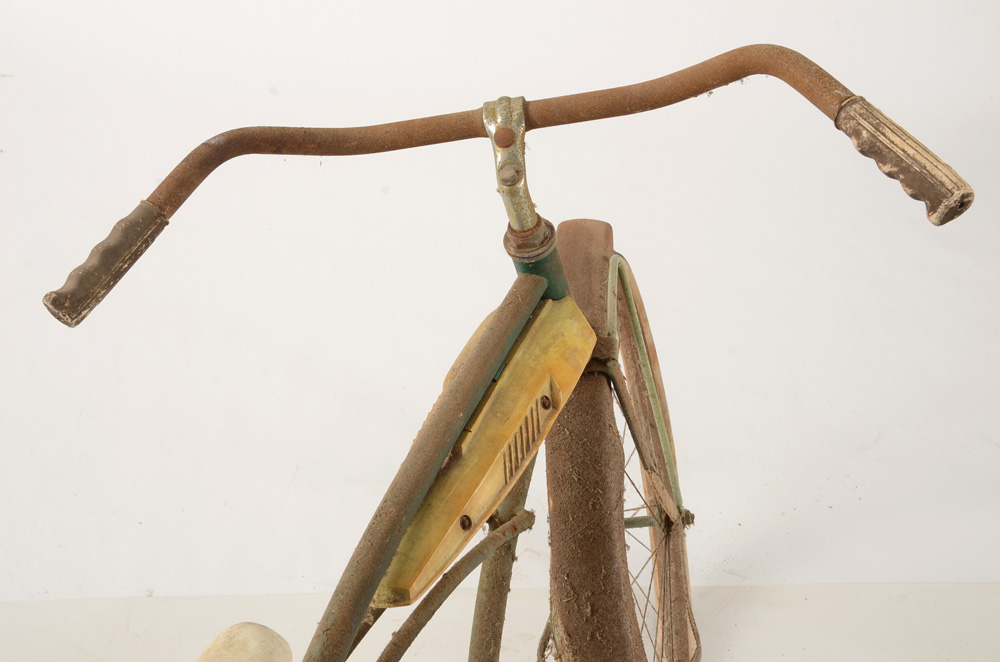 Vintage Fixed-Gear Bicycle