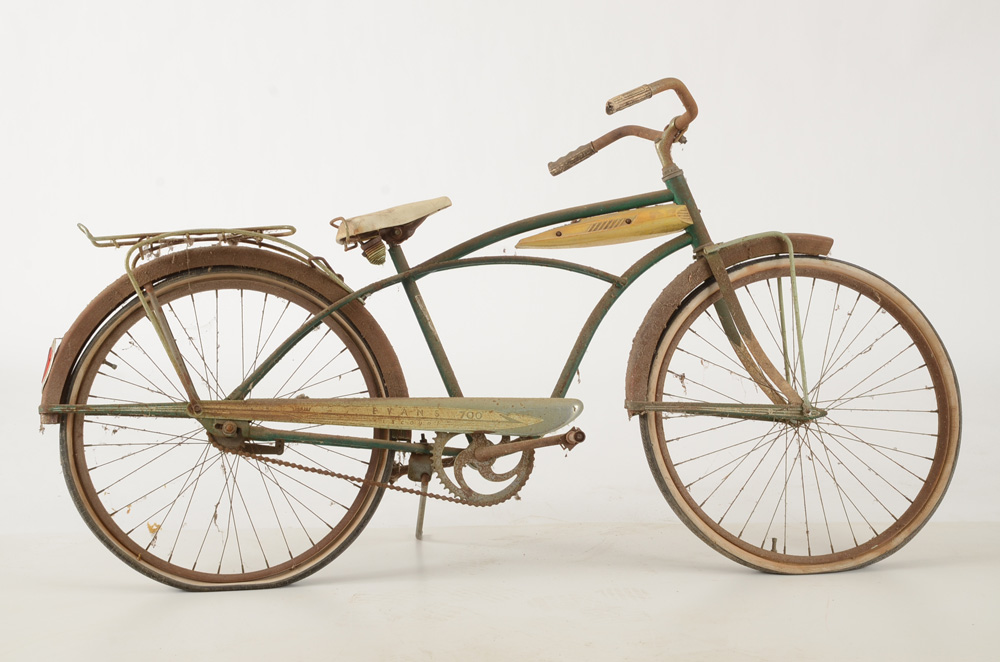 Vintage Fixed-Gear Bicycle