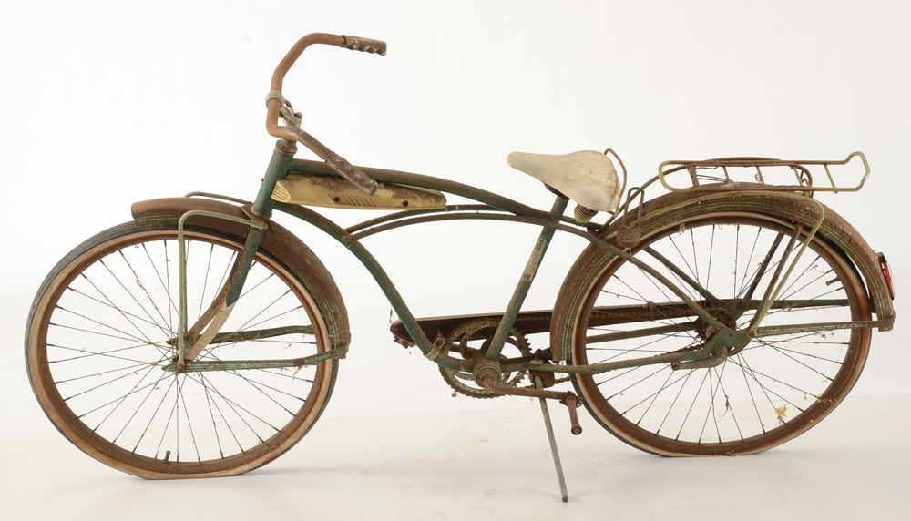 Vintage Fixed-Gear Bicycle