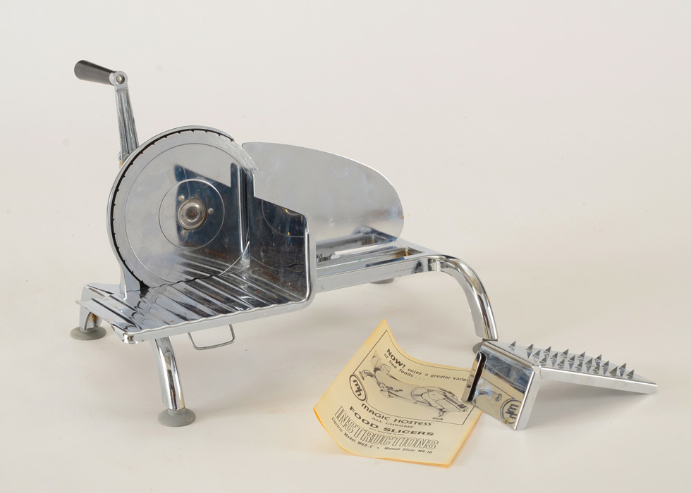 Chrome Magic Hostess Food Slicer