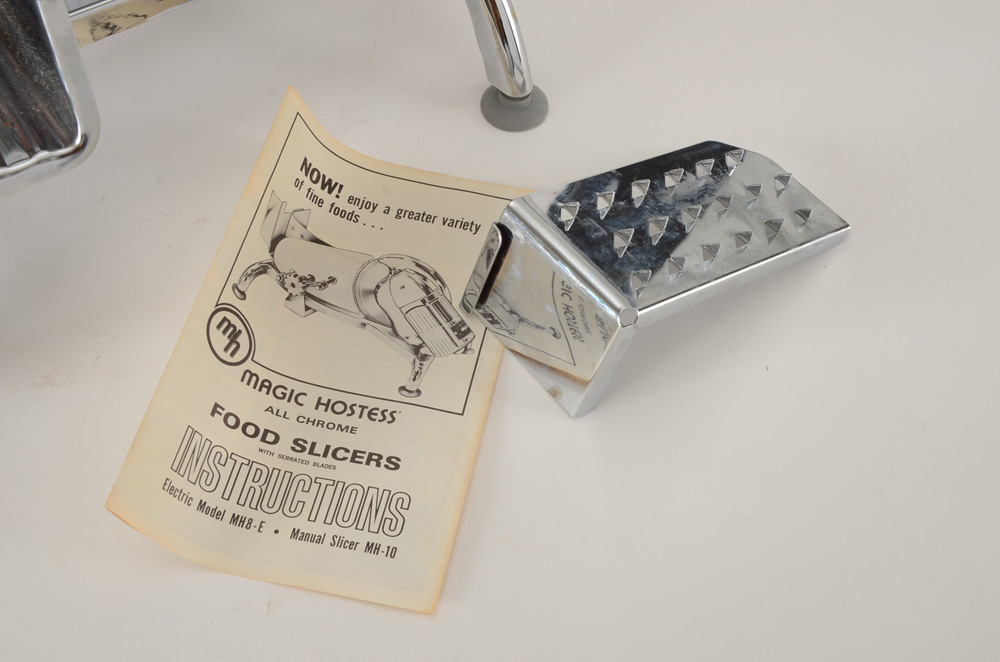 Chrome Magic Hostess Food Slicer