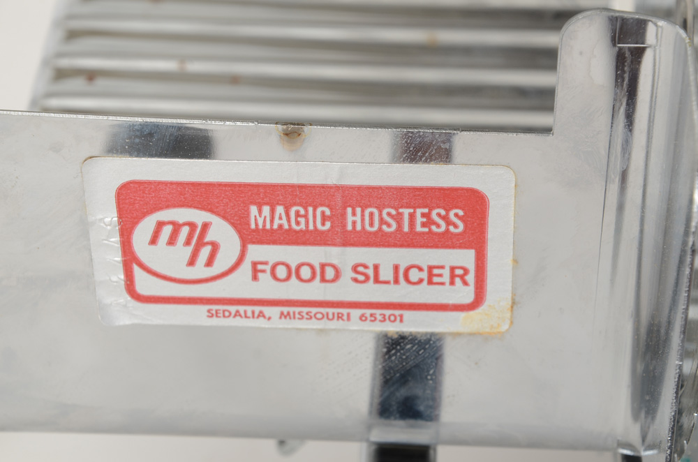 Chrome Magic Hostess Food Slicer