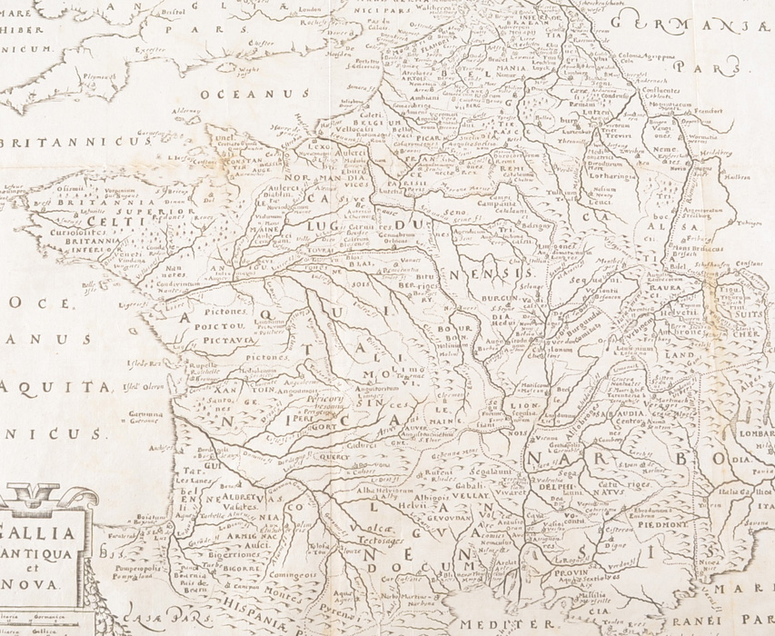 1678 Map of France