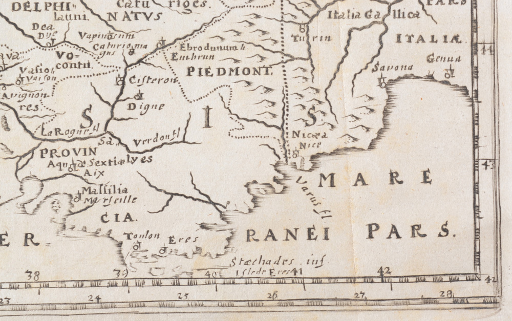 1678 Map of France