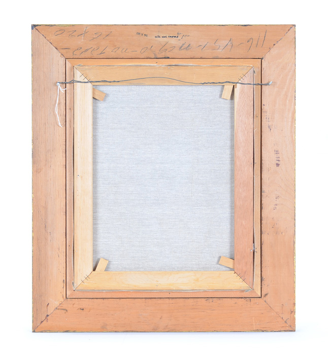 Original Rabbi Portrait Signed Guszich