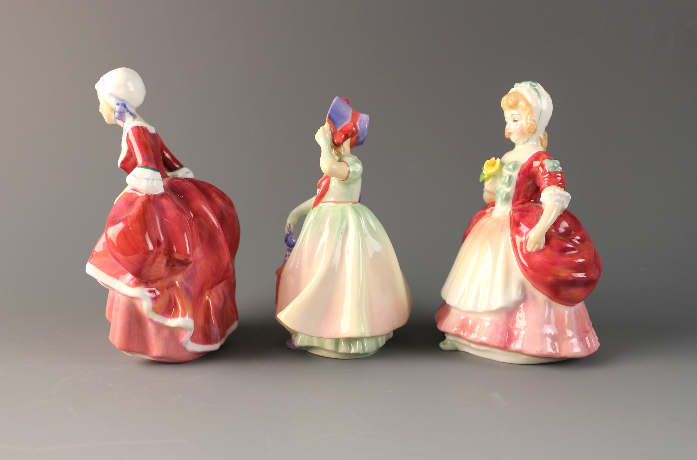 Royal Doulton "Babie", "Goody Two Shoes" and "Valerie" Figurines