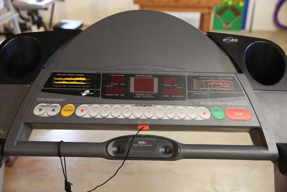 Treadmill and Health Rider Aerobic Rider