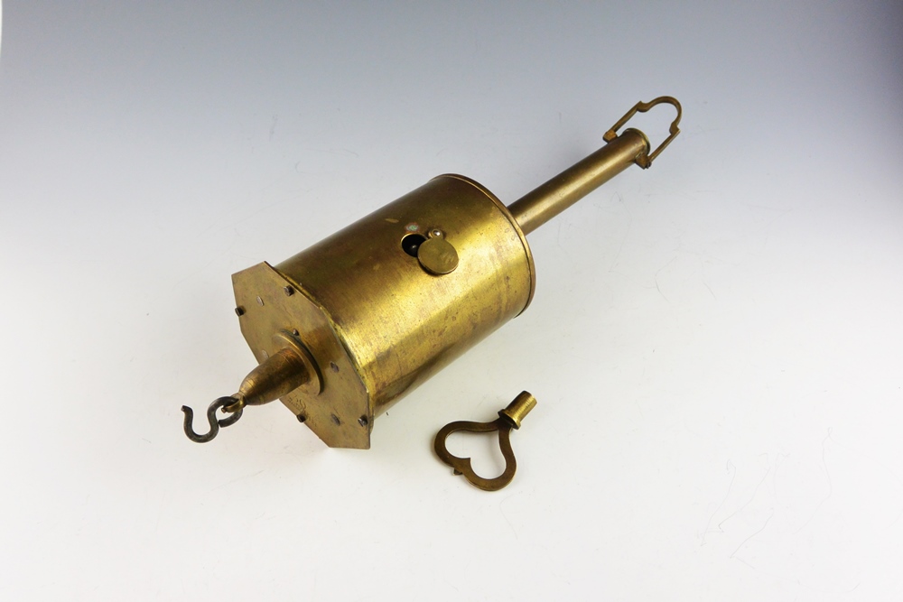 1850-1899 Solid Brass Roasting Spit Jack