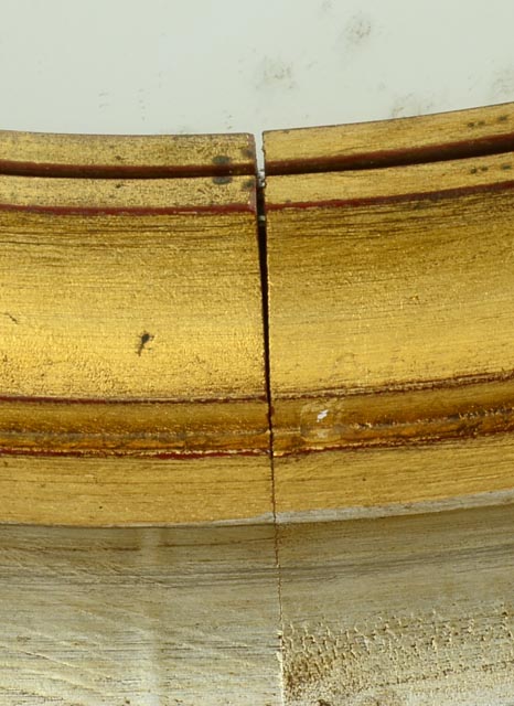 Large Metalic Starburst Mirror