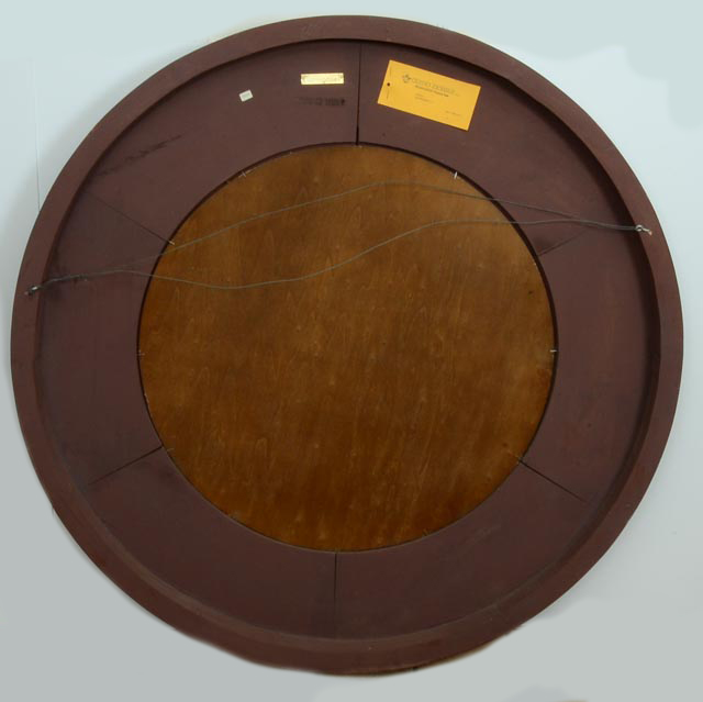 Large Metalic Starburst Mirror