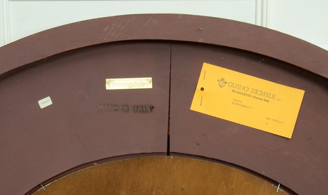 Large Metalic Starburst Mirror