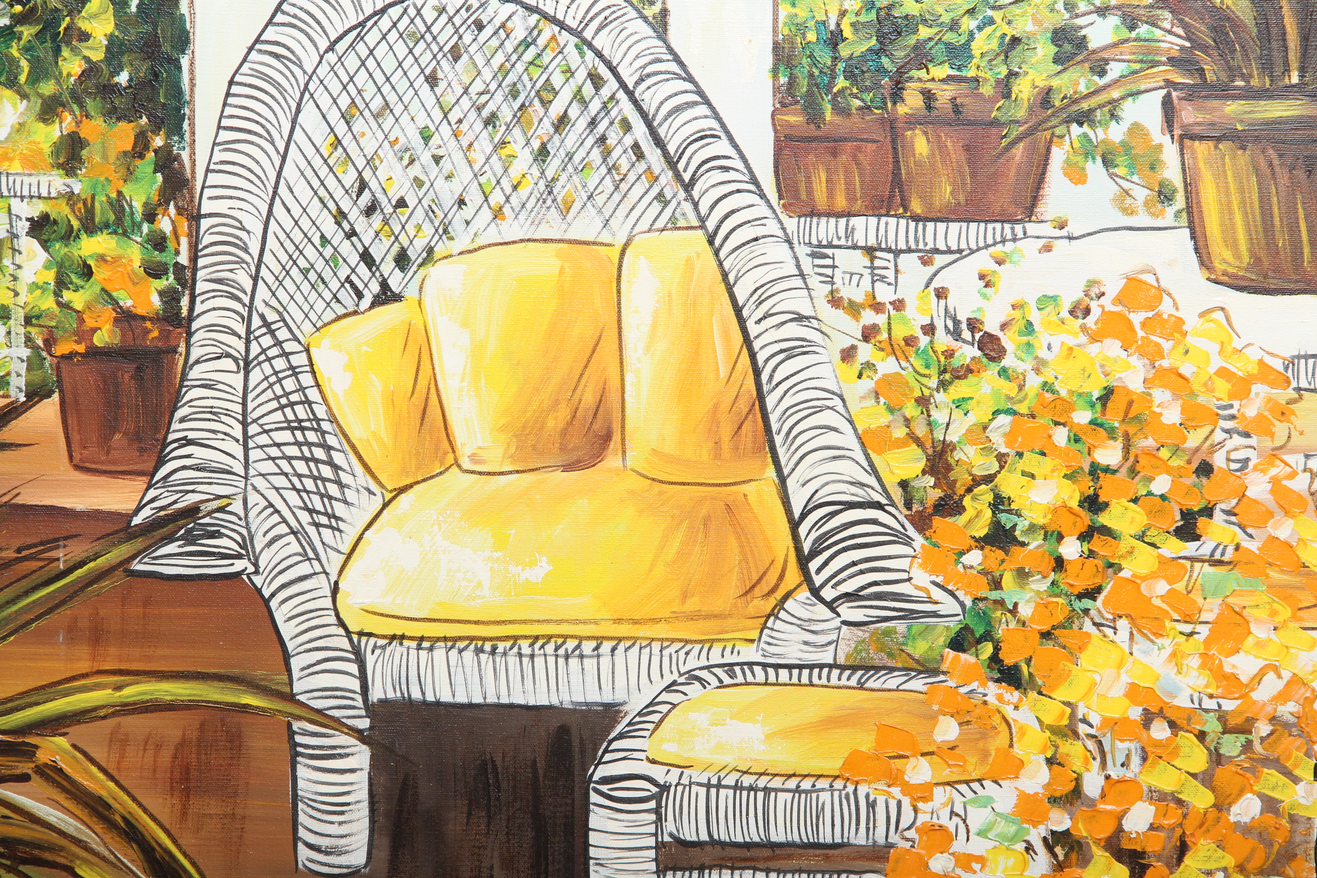 Signed Terry Peters Painting