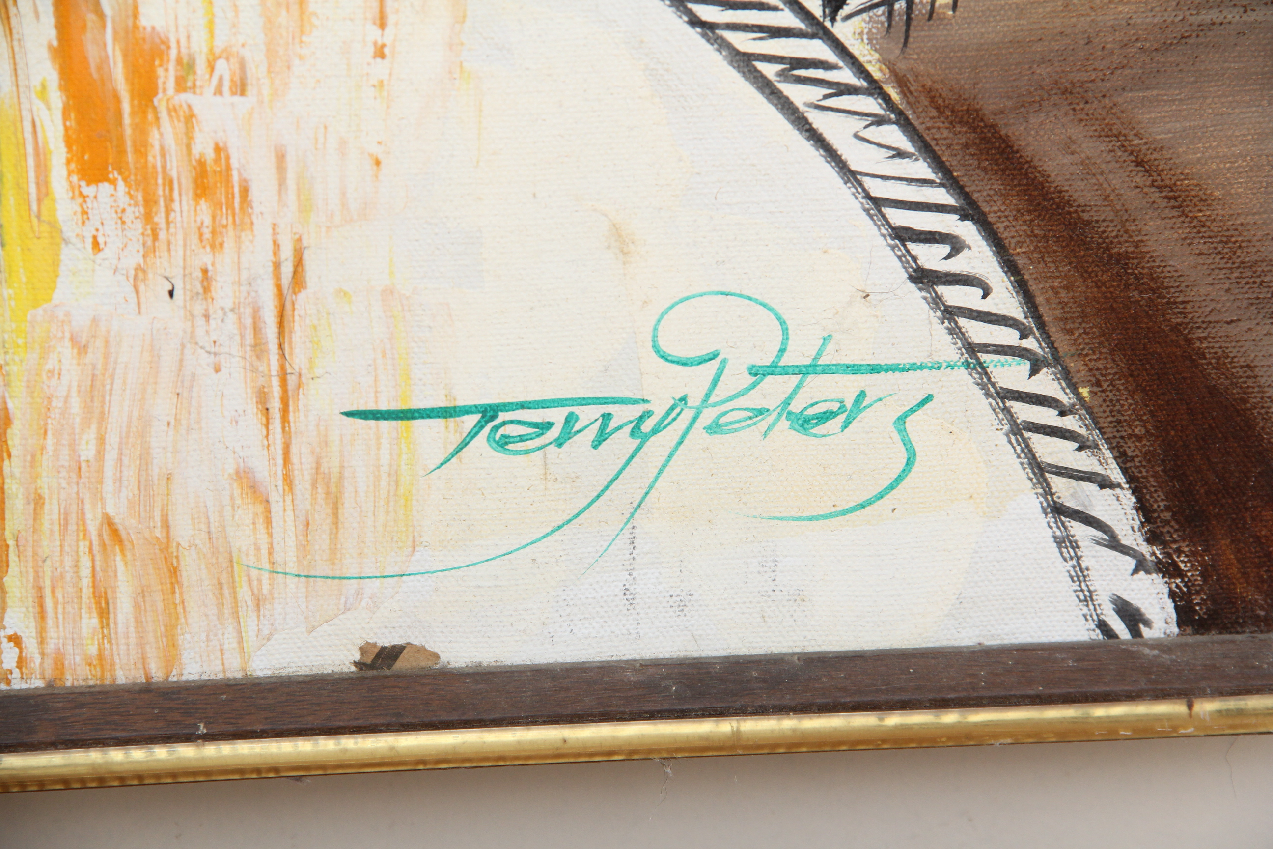 Signed Terry Peters Painting