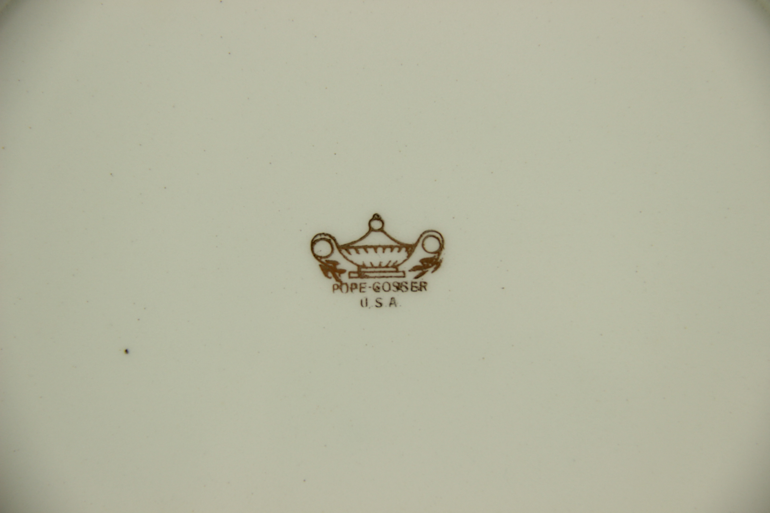 Pope Gosser China Set