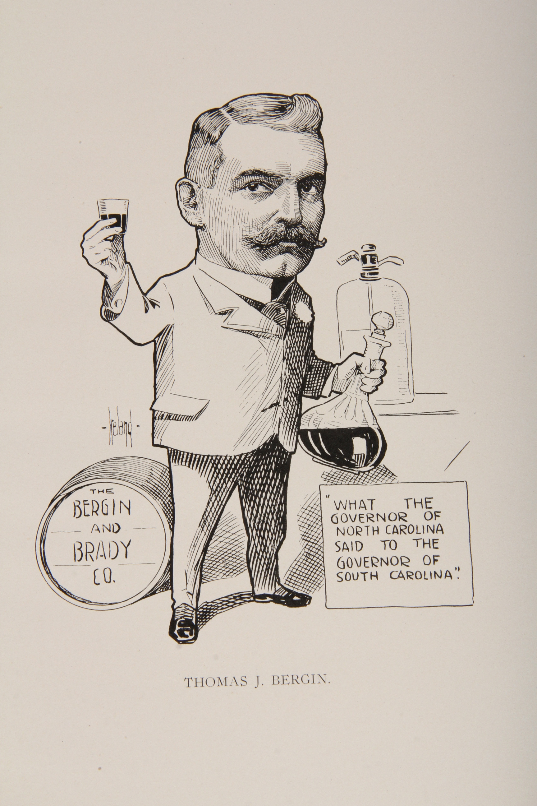 "Columbus Men Worth While: Presented in Cartoon" by Billy Ireland