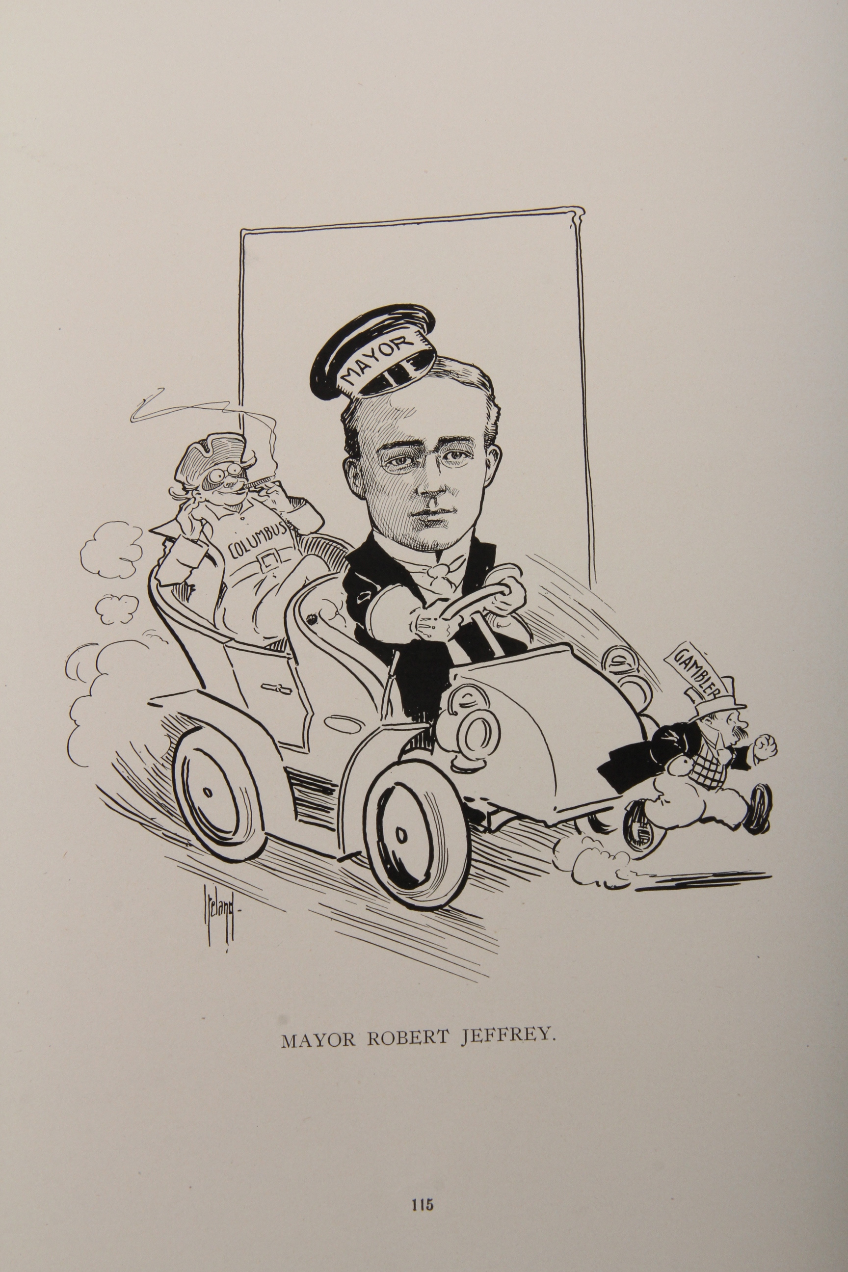 "Columbus Men Worth While: Presented in Cartoon" by Billy Ireland