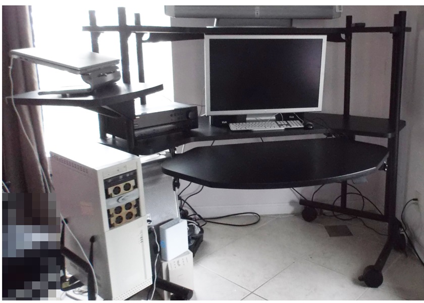 Anthro Computer Cart Desk