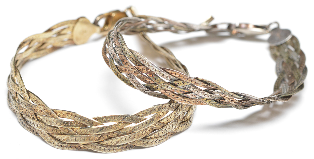 Group of Sterling Bracelets