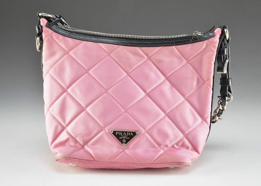 Prada Tessuto Impuratano Quilted Shoulder Bag