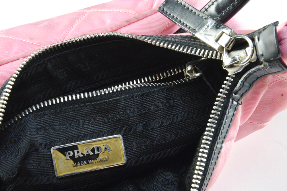 Prada Tessuto Impuratano Quilted Shoulder Bag