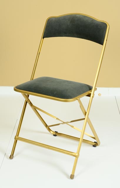 Gold Framed Folding Chairs