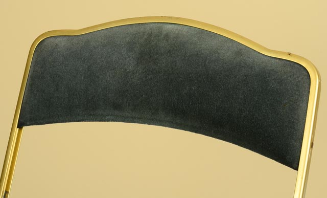 Gold Framed Folding Chairs