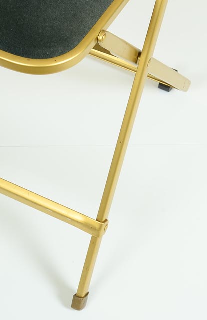 Gold Framed Folding Chairs