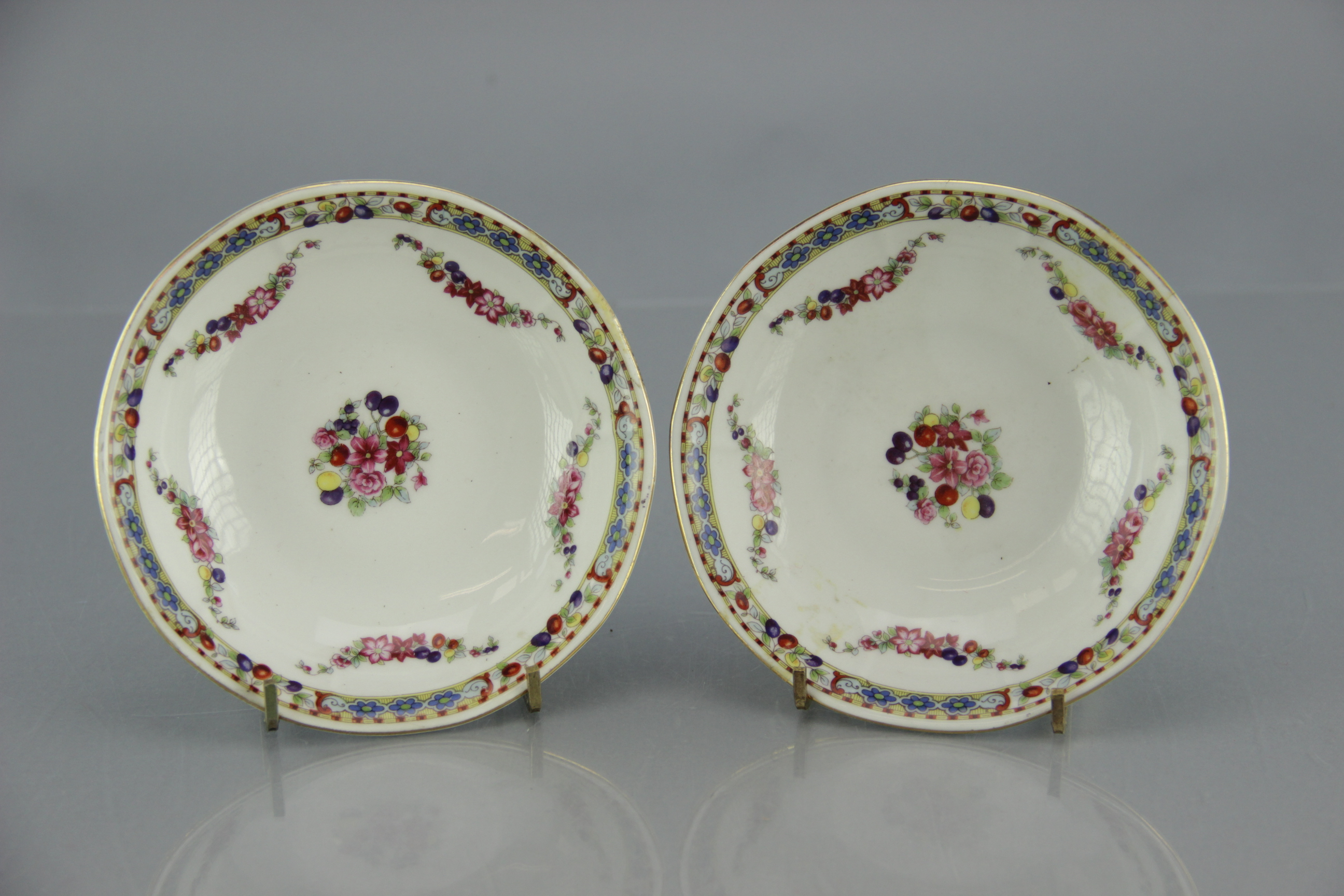 Assorted China Plates, Teacups and Saucers