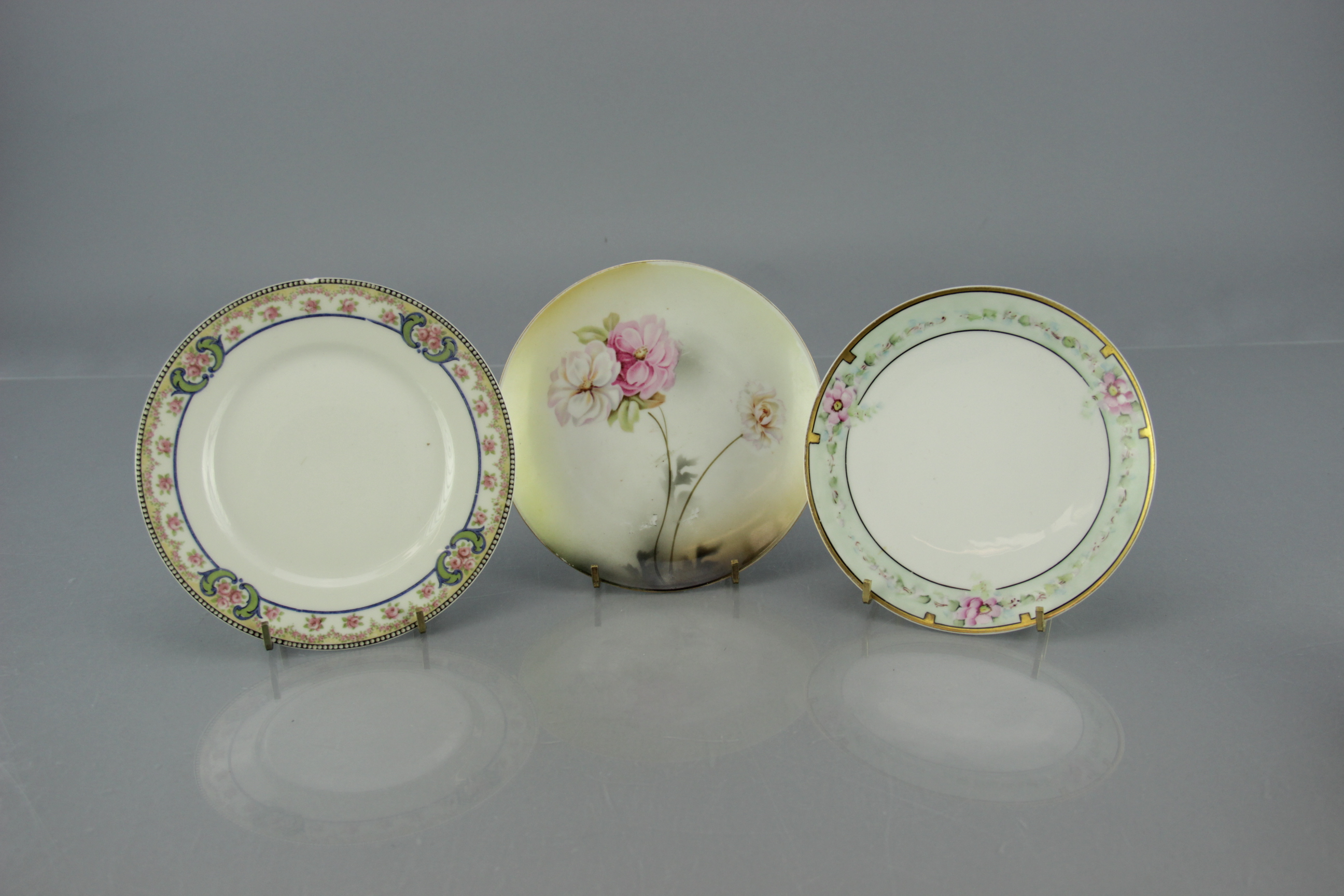 Assorted China Plates, Teacups and Saucers